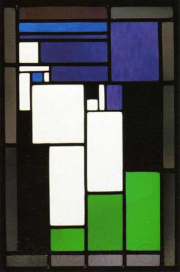 Theo van Doesburg Stained-glass Composition Female Head. Spain oil painting art